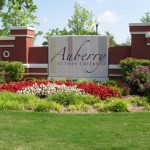 Auberry at Twin Creeks Apartment Entrance