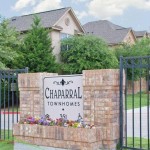 Chaparral Townhomes Apartment Entrance