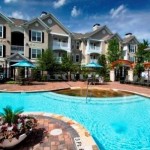 Heights at Allen Station Apartment Pool Area